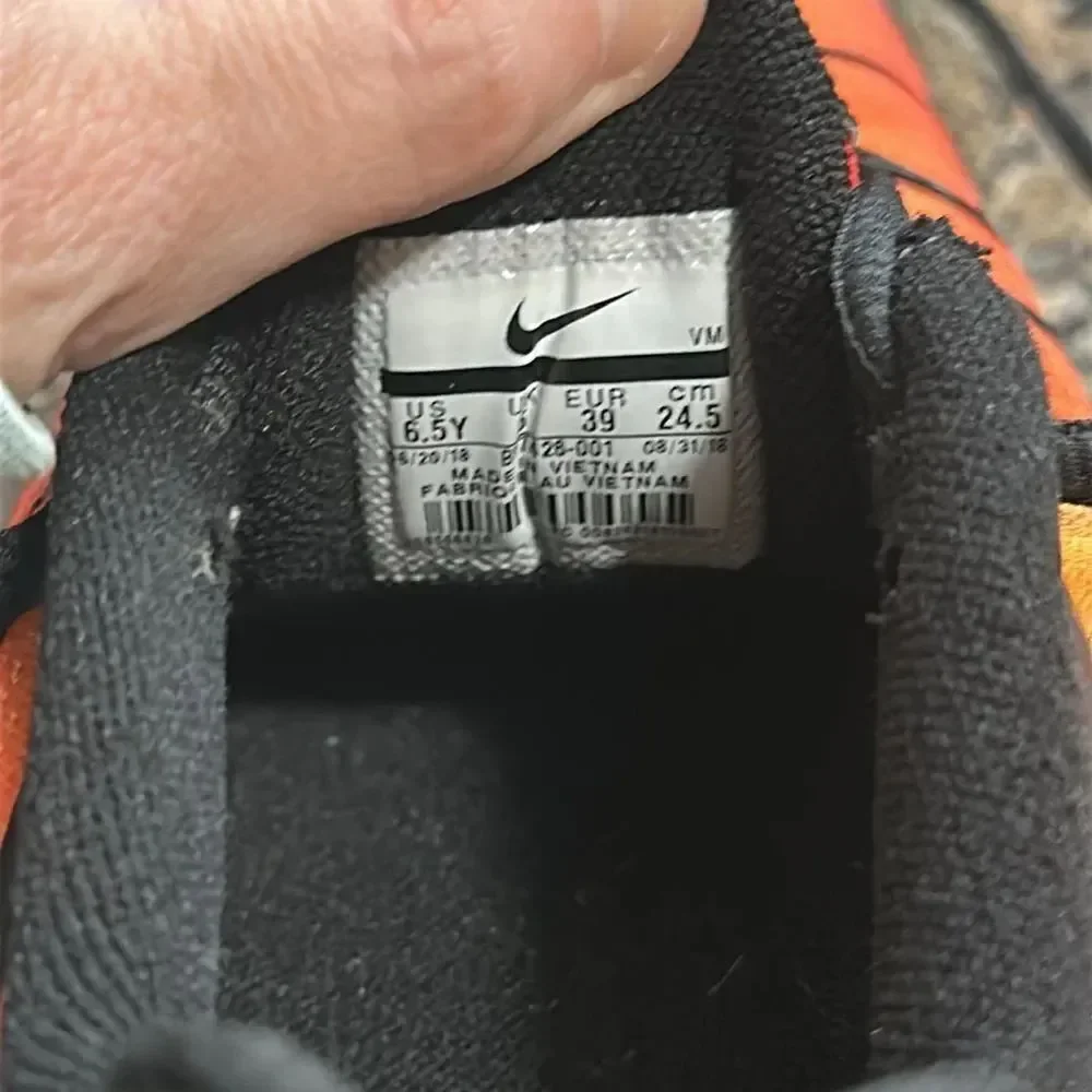 Nike Air Max Plus Orange Black Sneakers